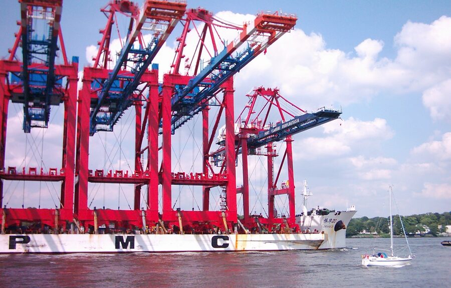 Containerbrücken für Eurogate